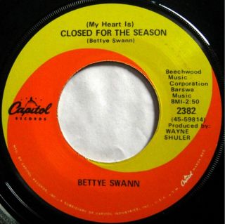 Bettye Swann Closed for The Season DonT Touch Me RARE Modern x Over 