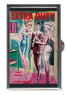 Bill Ward Pin Up Sexy Duty Coin Mint Guitar Pick or Pill Box Made in 