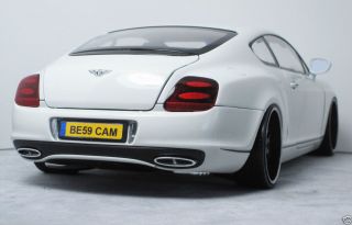 18 BENTLEY CONTINENTAL SUPERSPORTS 2009 WHITE MODIFIED TUNING UMBAU 