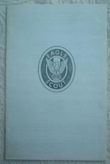   SCOUTS of AMERICA BSA 50th ANNIV TROOP 214 EAGLE SCOUT ROSTER BEREA OH