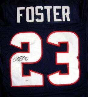 Arian Foster Autographed Signed Texans Jersey JSA