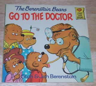 The Berenstain Bears Go to The Doctor by Jan Berenst 0394848357