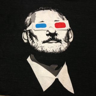 New Bill Murray 3D BFM AUTHENTIC CHIVE T Shirt KCCO Enhanced Size 