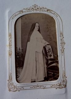 50 Antique Photos of Nuns 1870s CDVs Plus Antique Victorian Photo 