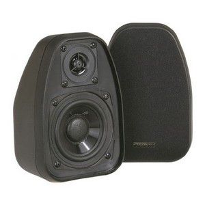 Bic America Dv 32w White 3 1/2 2 way Compact Shielded Speakers /pr 