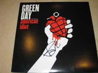 Billie Joe Armstrong Signed Green Day American Idiot 2 LP Album New 