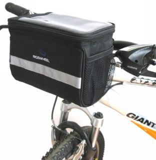 bicycle cycling handlebar bar bag bike front basket