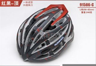   ROSWHEEL Cycling MTB/Road Bike Safety Bicycle Adult Helmet 26 Holes