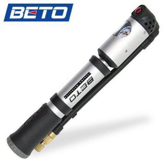 Beto Bike Pump High Pressure 300 PSI Schrader Presta