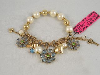 Betsey Johnson Iconic Springtime Bloom Stretch Bracelet