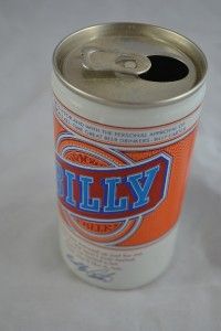 Vintage Billy Beer 12 FL oz Crimped Aluminum Can Billy Carter 