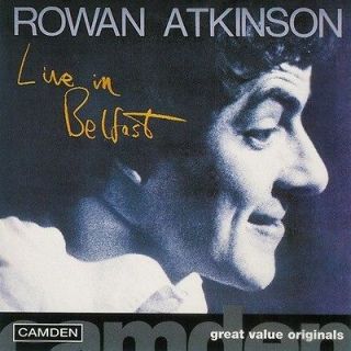 HTF CD~ ROWAN ATKINSON ~Live in Belfast ~EARLY COMEDY MASTERPIECE 