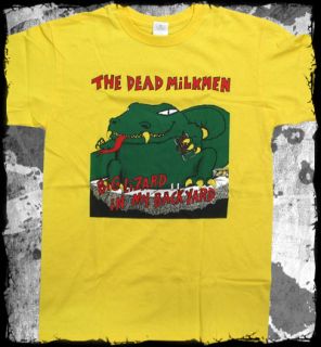 The Dead Milkmen Big Lizard Backyard Official T Shirt