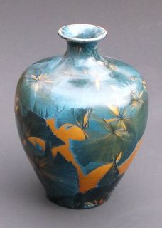 Bevan Norkin Crystalline Glaze Pottery Vase Mint 2005