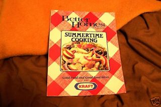 Better Homes and Gardens Summertime Cooking Cookbook
