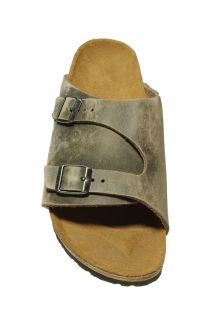Birkenstock Womens Sandals Slides Gray EUR 38 NB0055