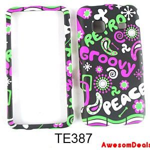 Cell Phone Cover Case for Samsung Galaxy Prevail M820 Groovy Peace 