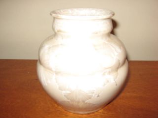 Bevan Norkin Chrystalline Glaze Art Pottery Vase White