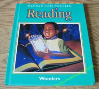 Houghton Mifflin Reading Wonders 1 5 Student Text Hardcover Homeschool 
