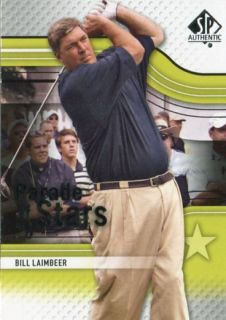 2012 SP Authentic Golf Parade of Stars SP 77 Bill Laimbeer