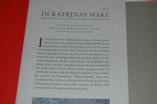 In Katrinas Wake Portraits Loss Unnatural Disaster HC