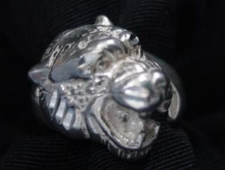 WOW New Sterling Silver Cat Tiger Ring Lion Jewelry Animal