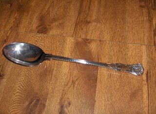 Sheffield Silverplate 13 Large Serving Spoon Italy MNG