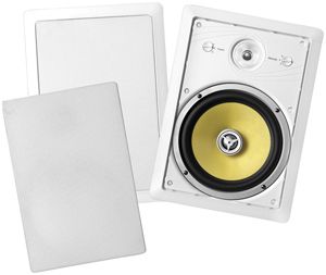 BIC America 8 3 Way Kevlar ™ in Wall Speakers with PIV