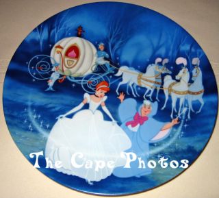 Disney Cinderella Bibbidi Bobbidi Boo 1st Issue Plate