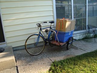 PLANSBuild your own BICYCLE SIDECAR for $5 ~ cargo bike ~ cart