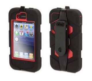New Color Black N Red Griffin Survivor Extreme Duty Case for iPhone 4 
