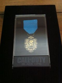 Call of Duty Black Ops Medal from Hardened Edition NIB