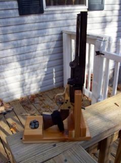Black powder Loading Block / reloading revolver, Cedar