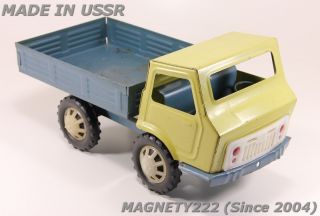  Steel Truck Old Big Russian Soviet Vintage RARE Tin Car Toy