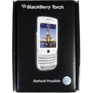 Blackberry Torch 9800 4GB White Smartphone
