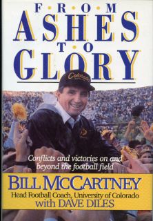   Glory U Colorado Football Coach Bill McCartney HB Book Signed