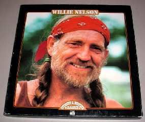 Willie Nelson 3 LP Set Book Country Western Classic