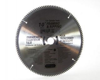   framing and ripping saw blades brand new arbor size 1 5 8 with washer