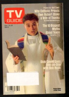 TV Guide Magazine December 1985 Robert Blake