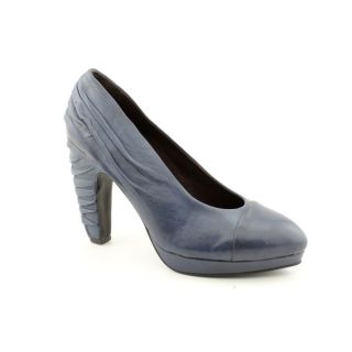 Biviel BV2773 Womens Size 11 Blue Leather Platforms Shoes