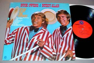 BUCK OWENS & BUDDY ALAN LP   Too Old to Cut the Mustard? (1972)
