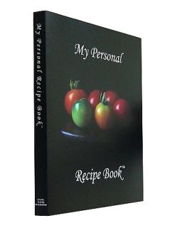Blank Recipe Book Great 4 vegetarian raw food christmas gift wedding 