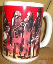 Billy Dee Williams Art Coffee Jazz Musicians Mugs Limited Collection 