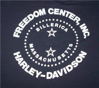   Davidson Motor Cycles Freedom Center Billerica, Ma Lite T Shirt Large