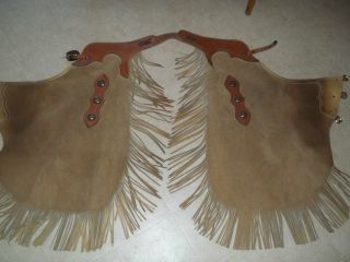 Western Chinks Custom Made Billy Sunday Leather New Mexico