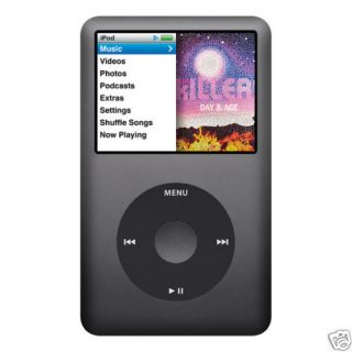 BLACK Apple iPod classic 160 GB (7th Gen.) NEWEST MODEL
