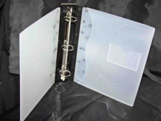 Staples 1 5 Heavy Duty 3 Ring Binder Notebooks Translucent Plastic 