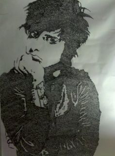 Green Day Billie Joe Armstrong Lyric Portrait