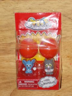 New 2012 Blip The Simpsons Squinkies Itchy Scratchy Stocking Stuffer 2 