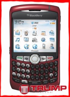 Blackberry Rim Curve 8310 at T Cingular Cell Phone Red No Contract 
